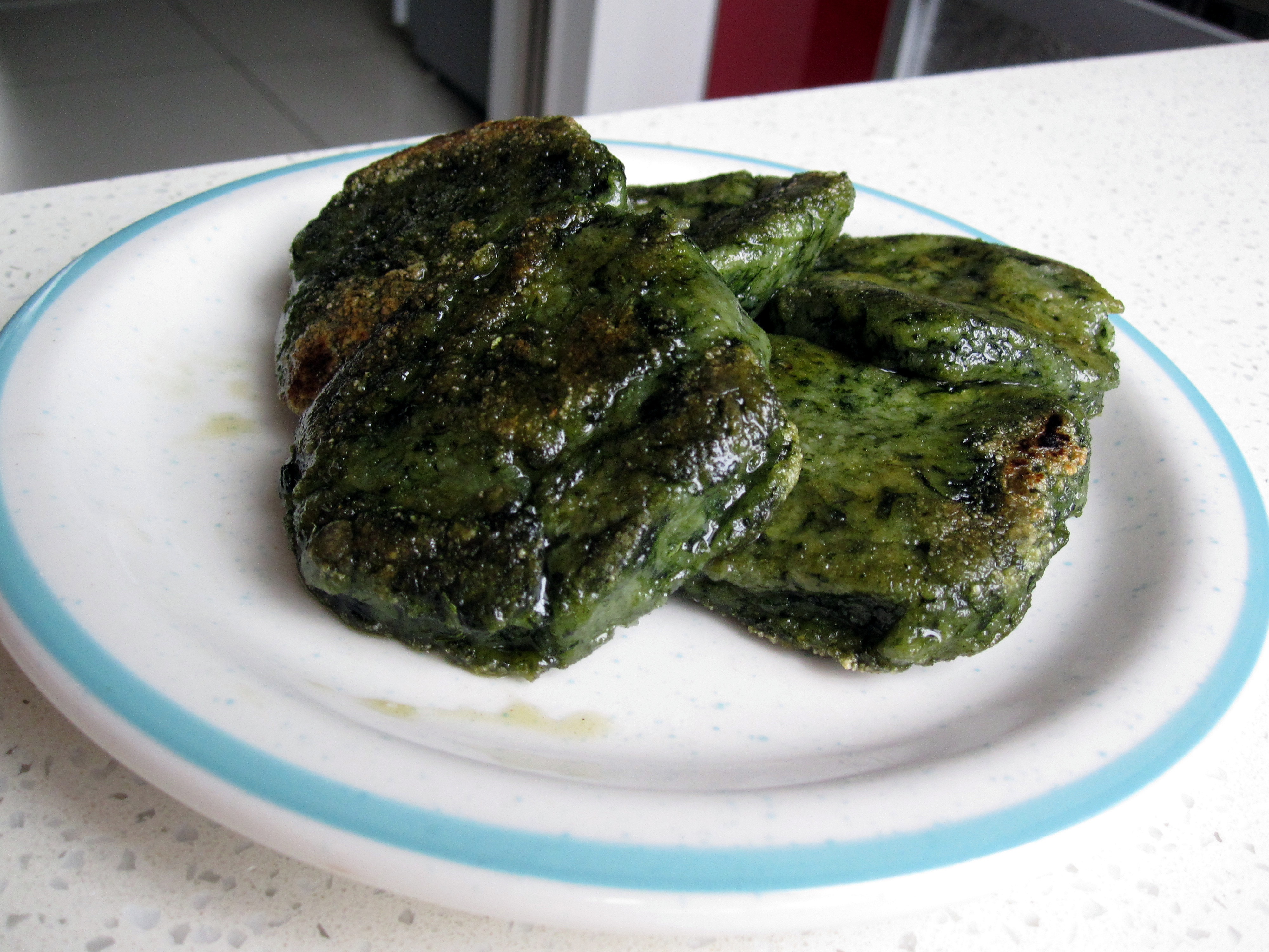 香煎蒿子粑粑