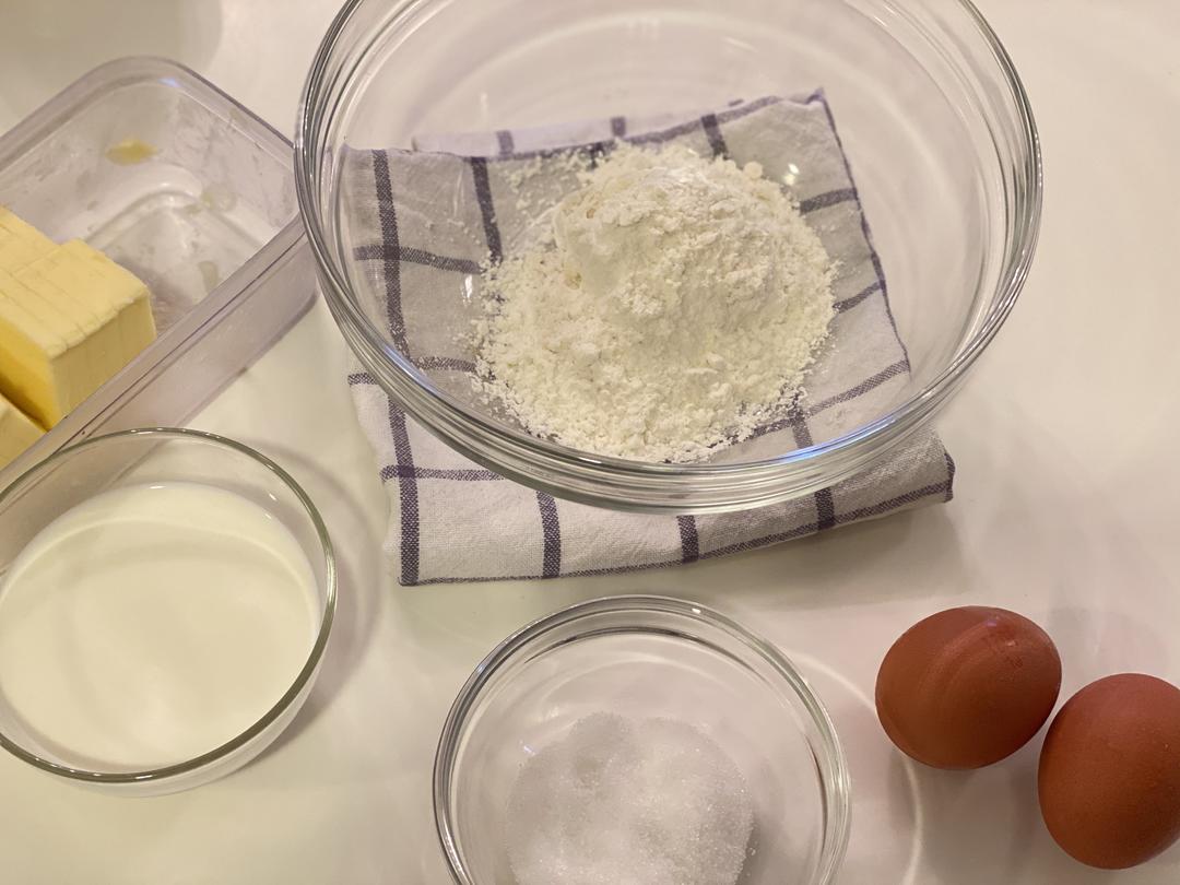 纯奶手撕吐司的做法 步骤1