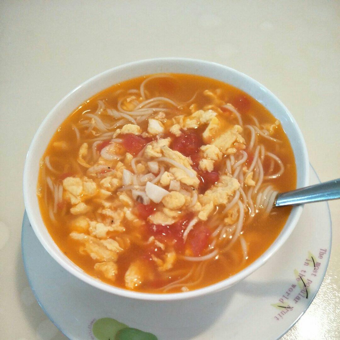 超级入味好吃的番茄鸡蛋面