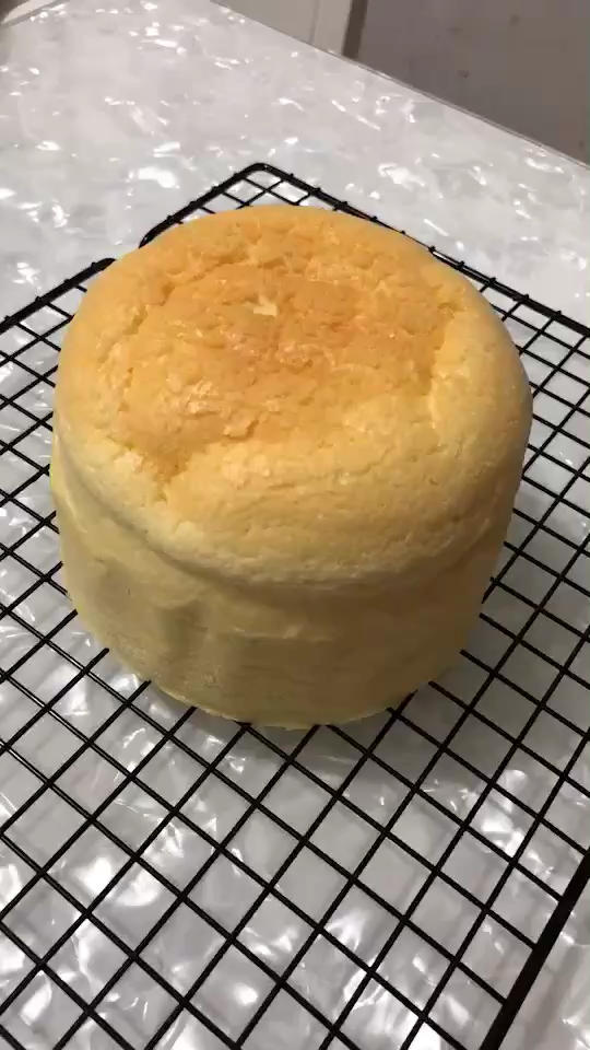 少油少糖古早味蛋糕（网红抖臀蛋糕8寸）