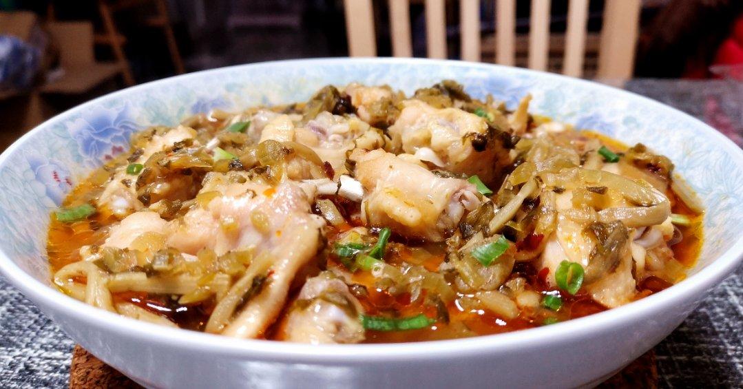 香辣雪菜蒸鸡翅