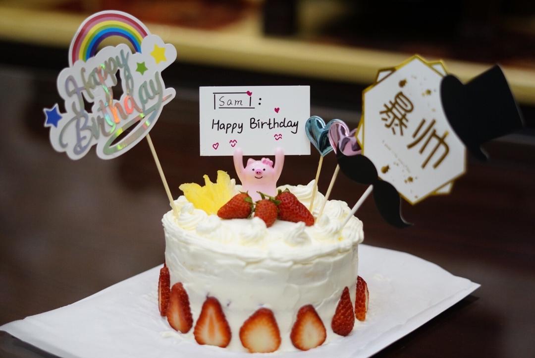 超级简单的味多美同款生日蛋糕（6寸），新手也能高度还原