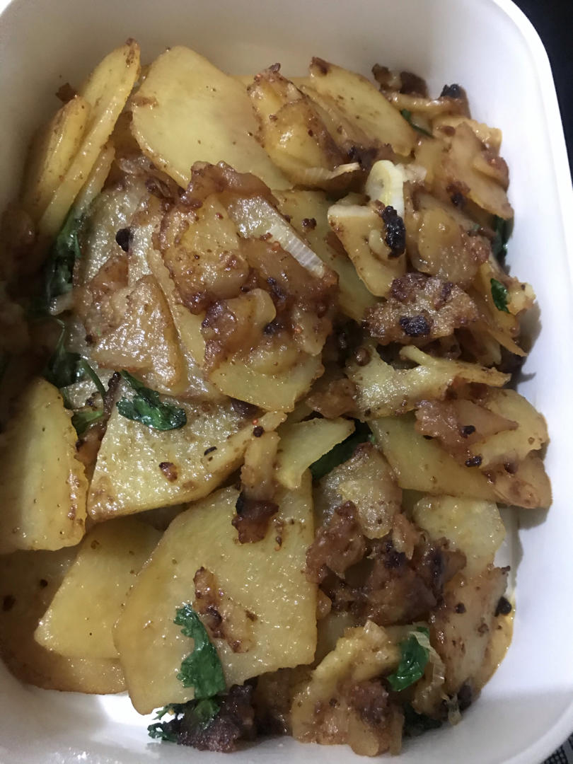 干锅土豆片