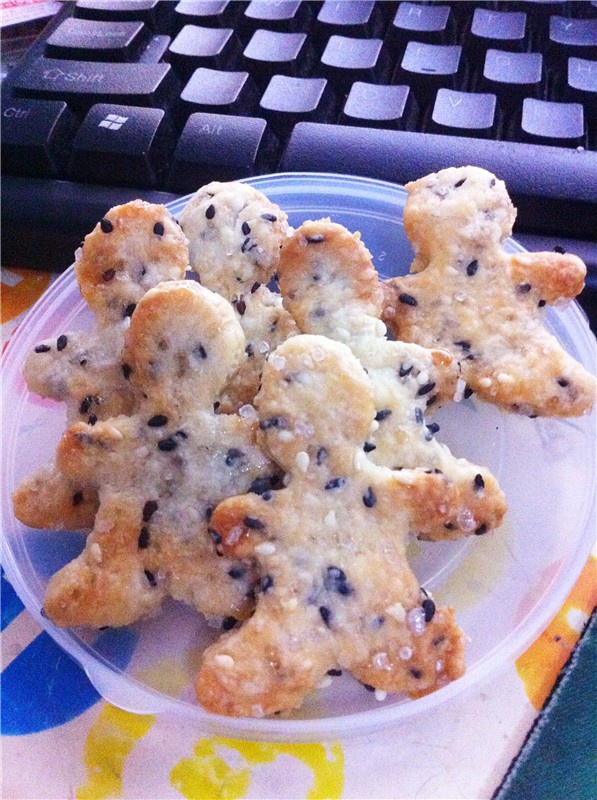 无蛋无奶芝麻饼干