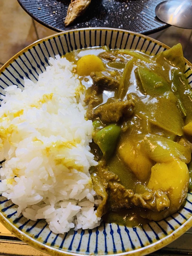 咖喱牛肉炖土豆