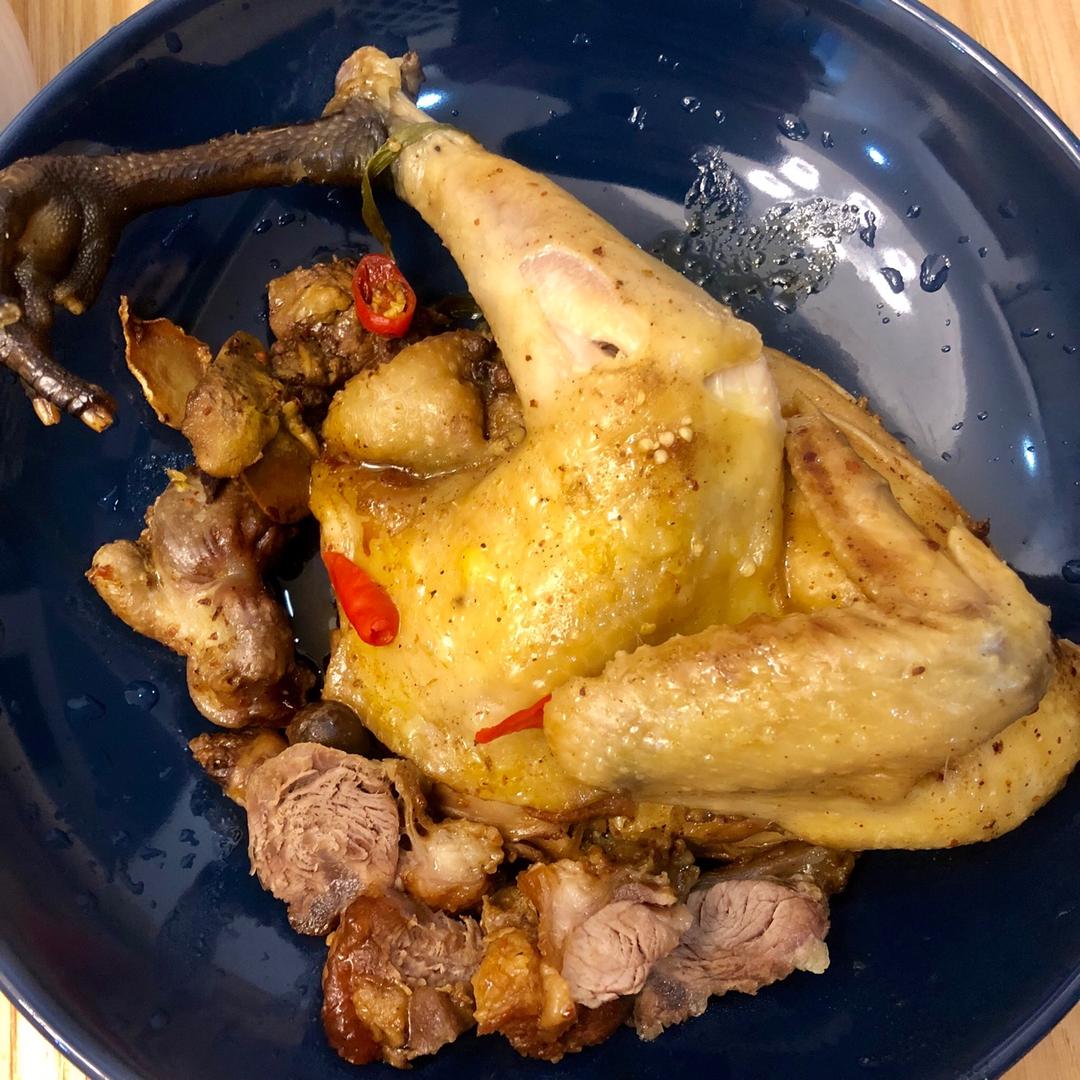 电饭锅牌盐焗鸡💪