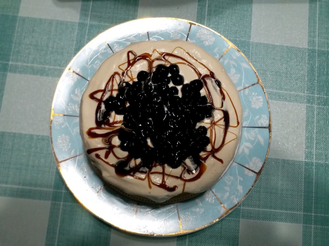 黑糖珍珠爆浆红茶蛋糕