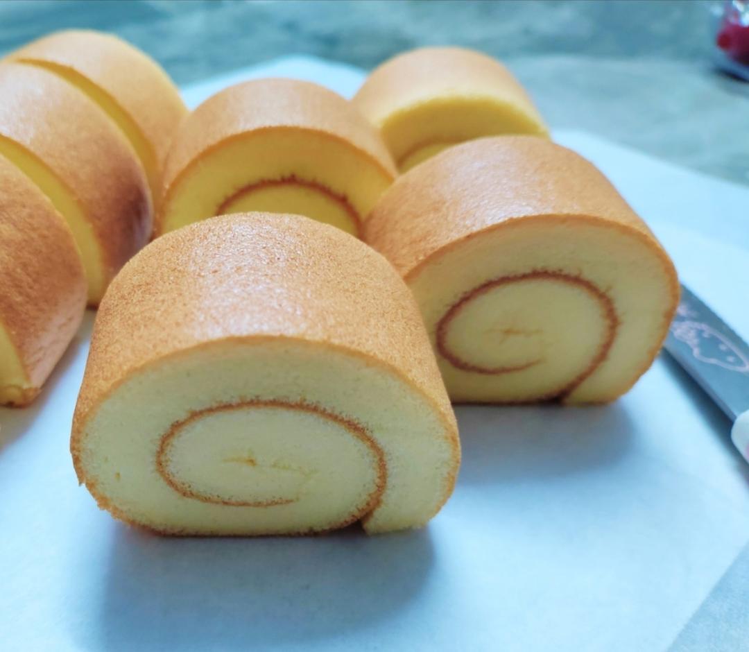 蛋糕卷这样做‼️不掉皮不开裂（小视频食谱）
