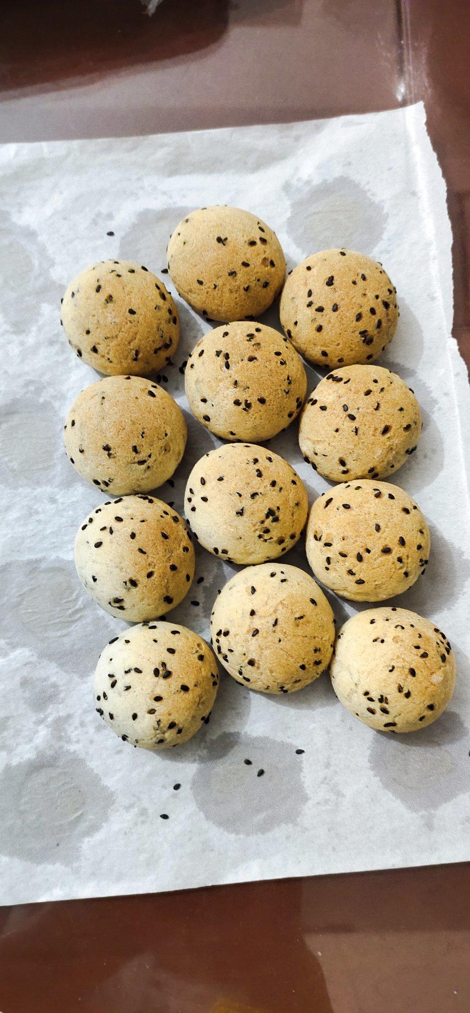 第一次做就成功了的麻薯面包