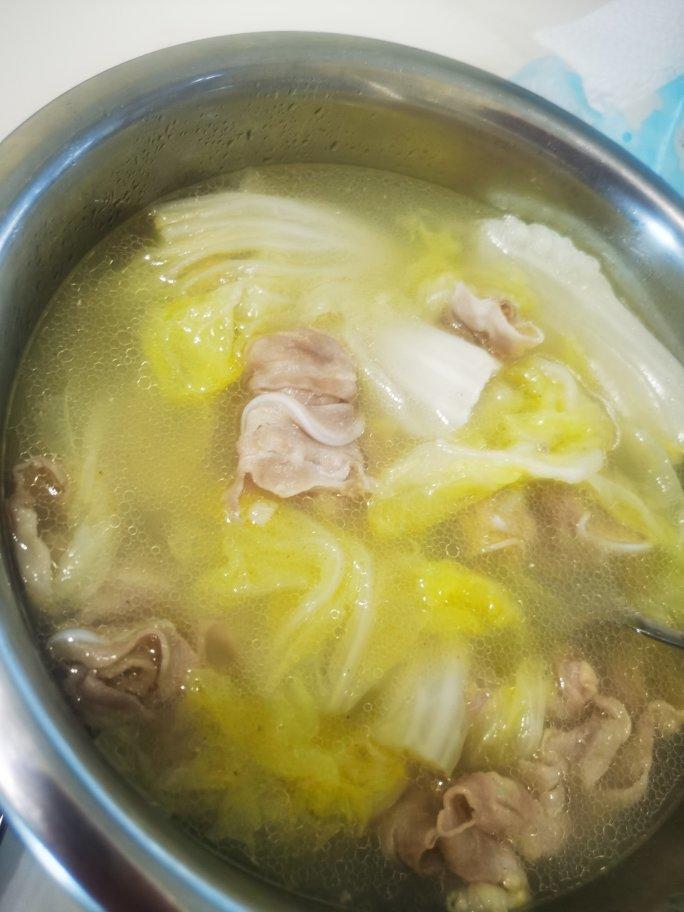 白菜羊肉汤