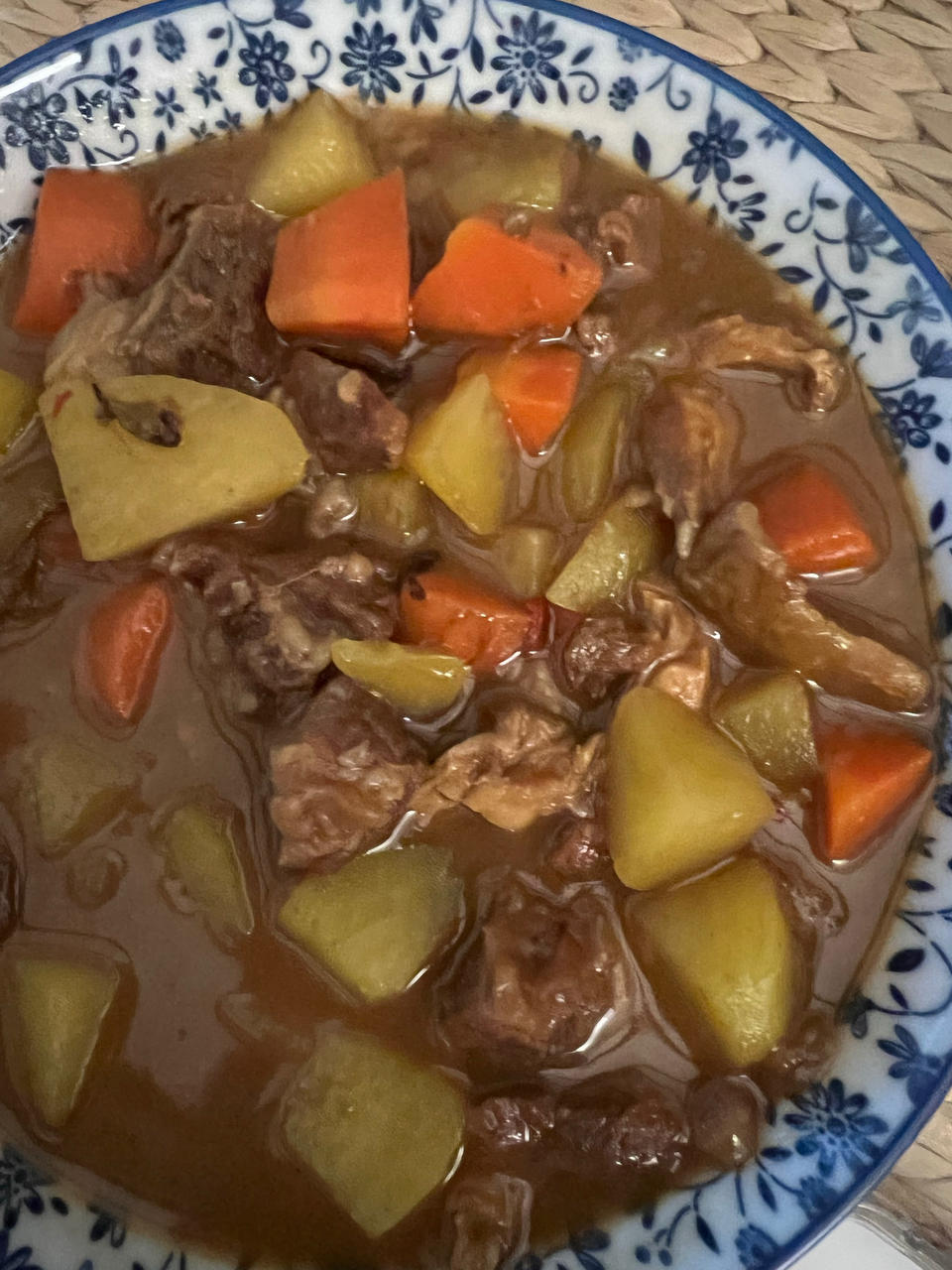 土豆焖牛腩
