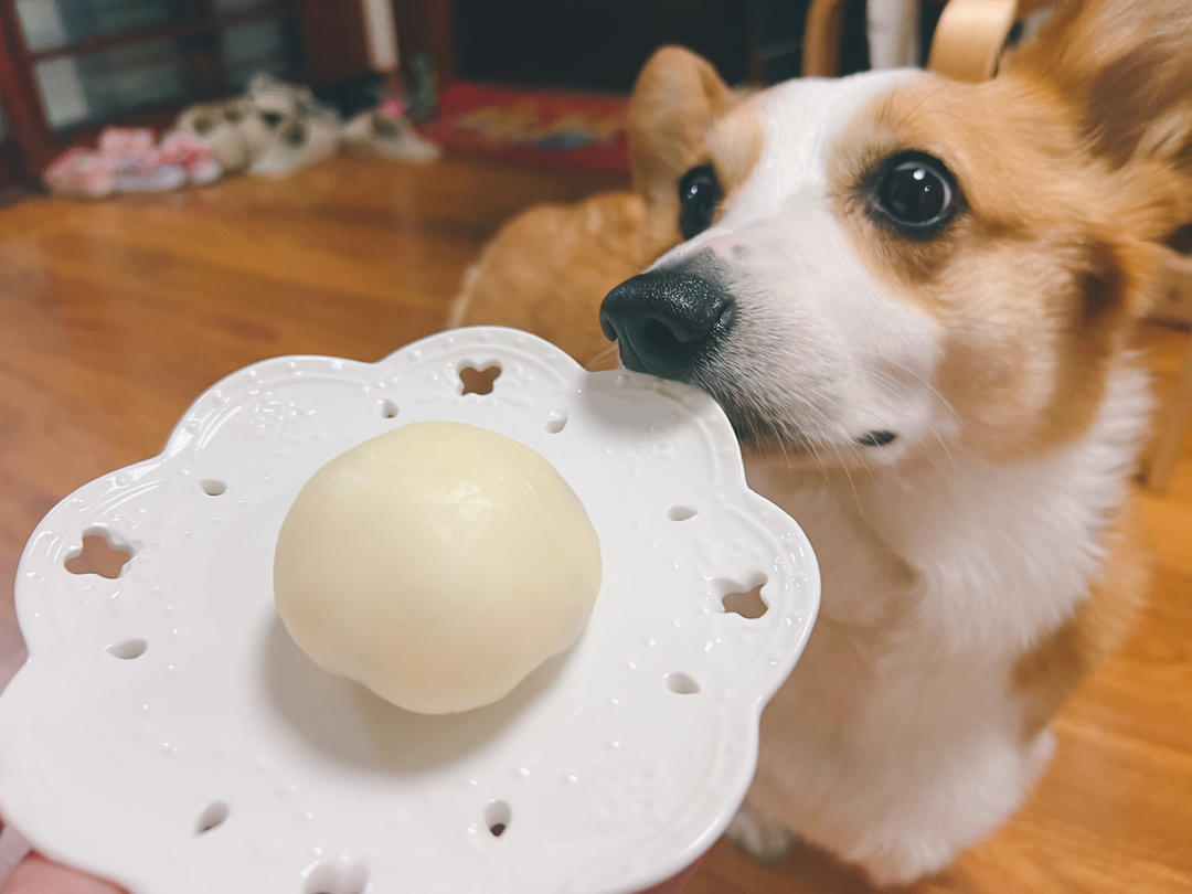 腹黑白胖子——奥利奥雪媚娘