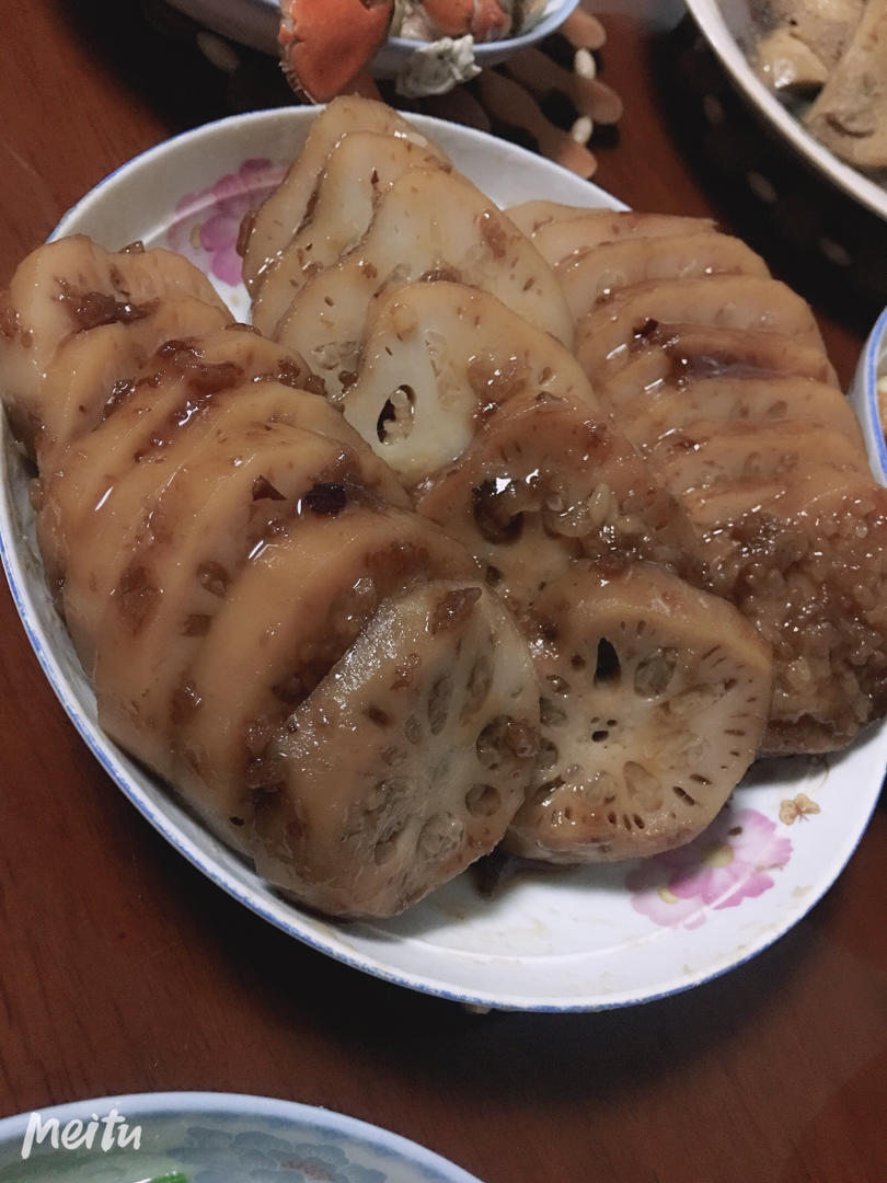 香甜桂花糯米藕御寒又滋补