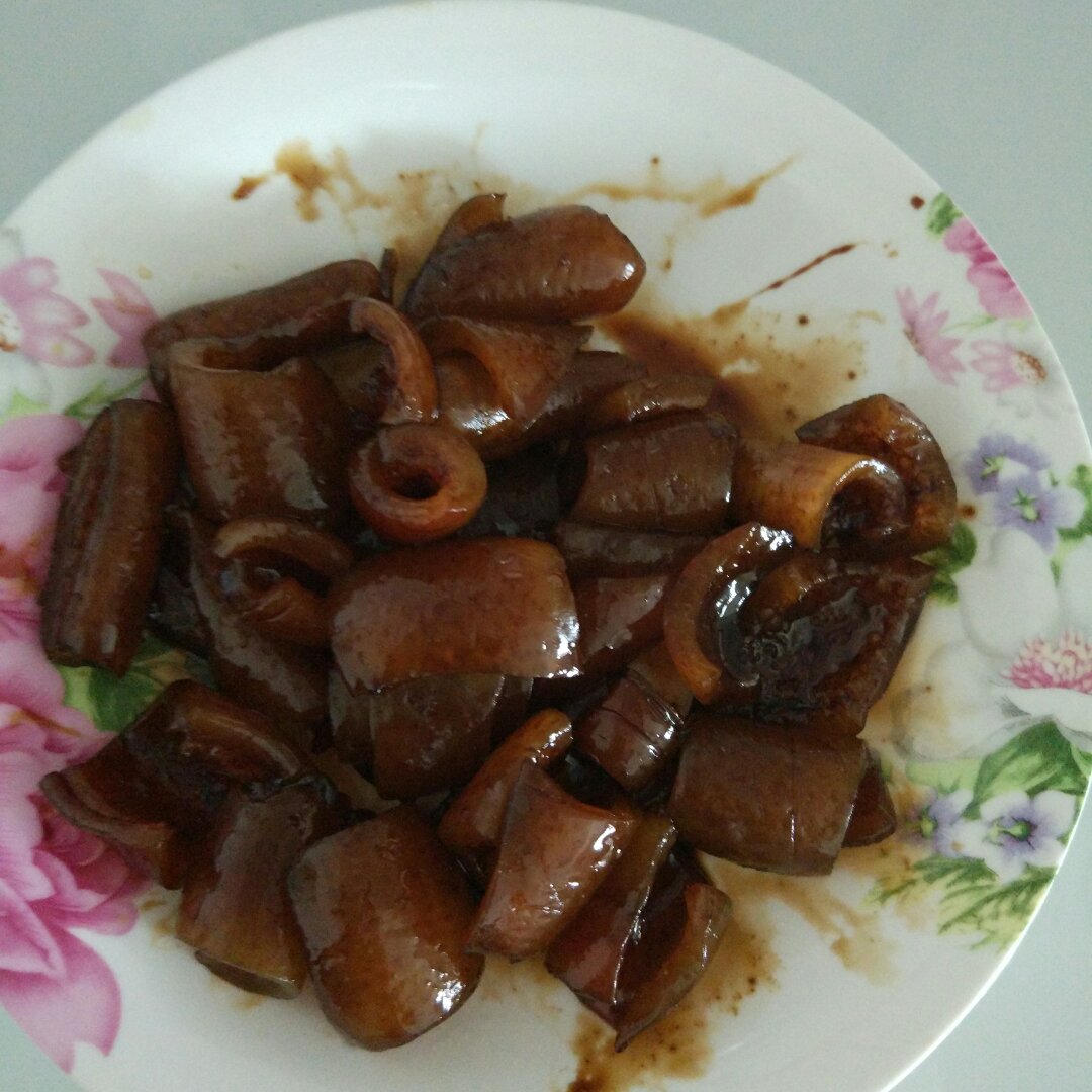 红烧肉皮