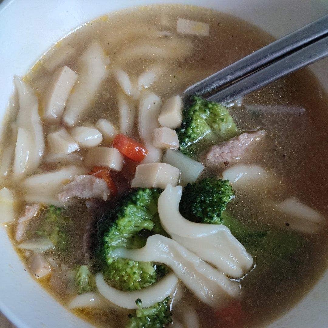 很有筋道的面疙瘩