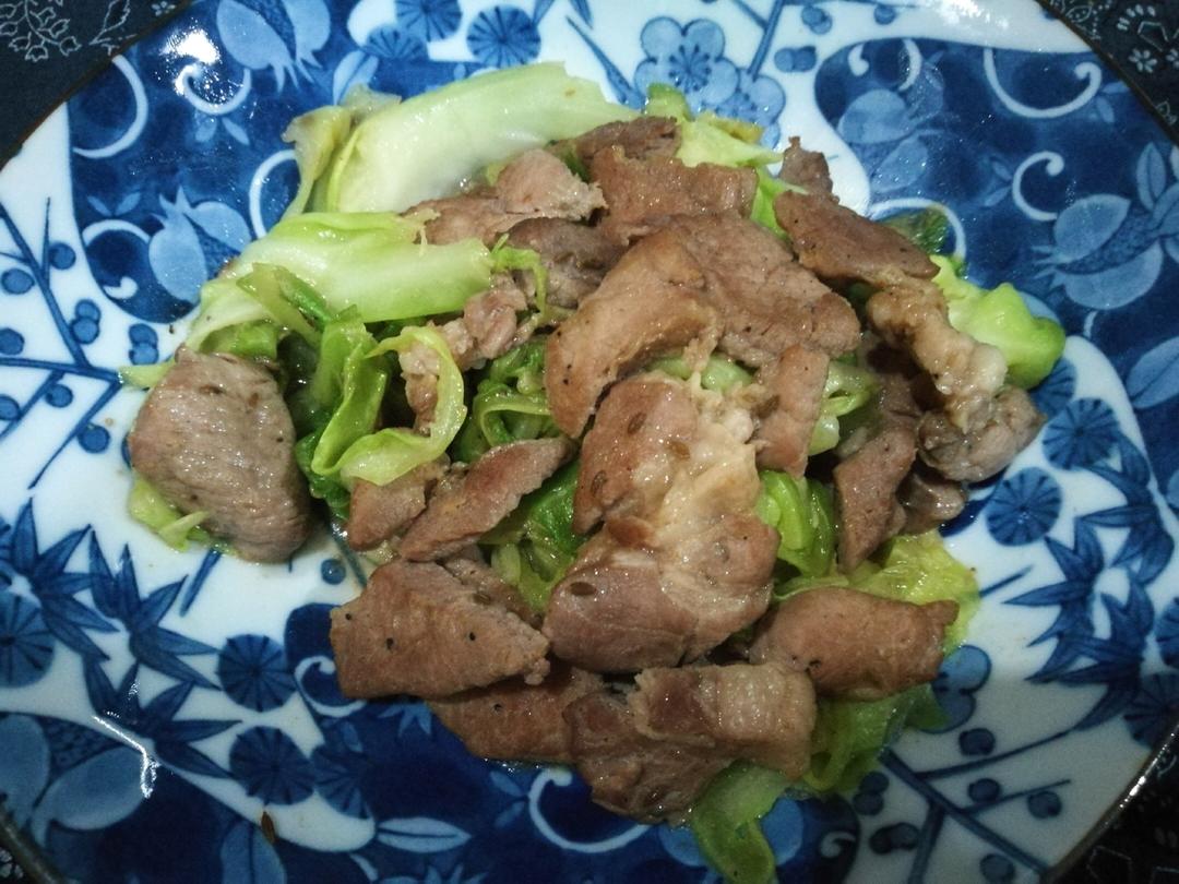 非常简单非常好吃的烤梅花肉