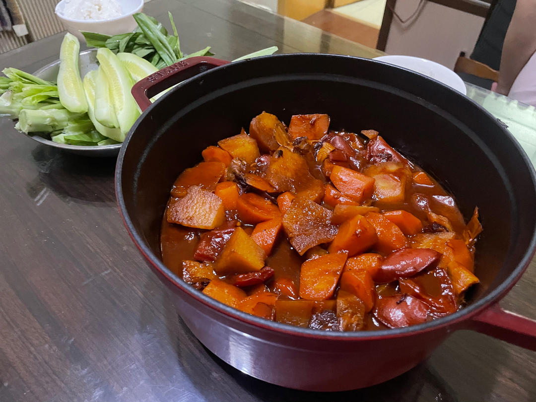 番茄土豆炖牛腩