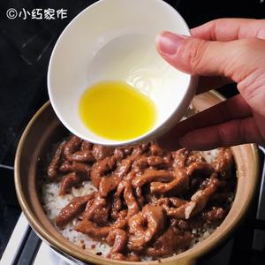 京都汇珍膳米-窝蛋牛肉煲仔饭的做法 步骤12