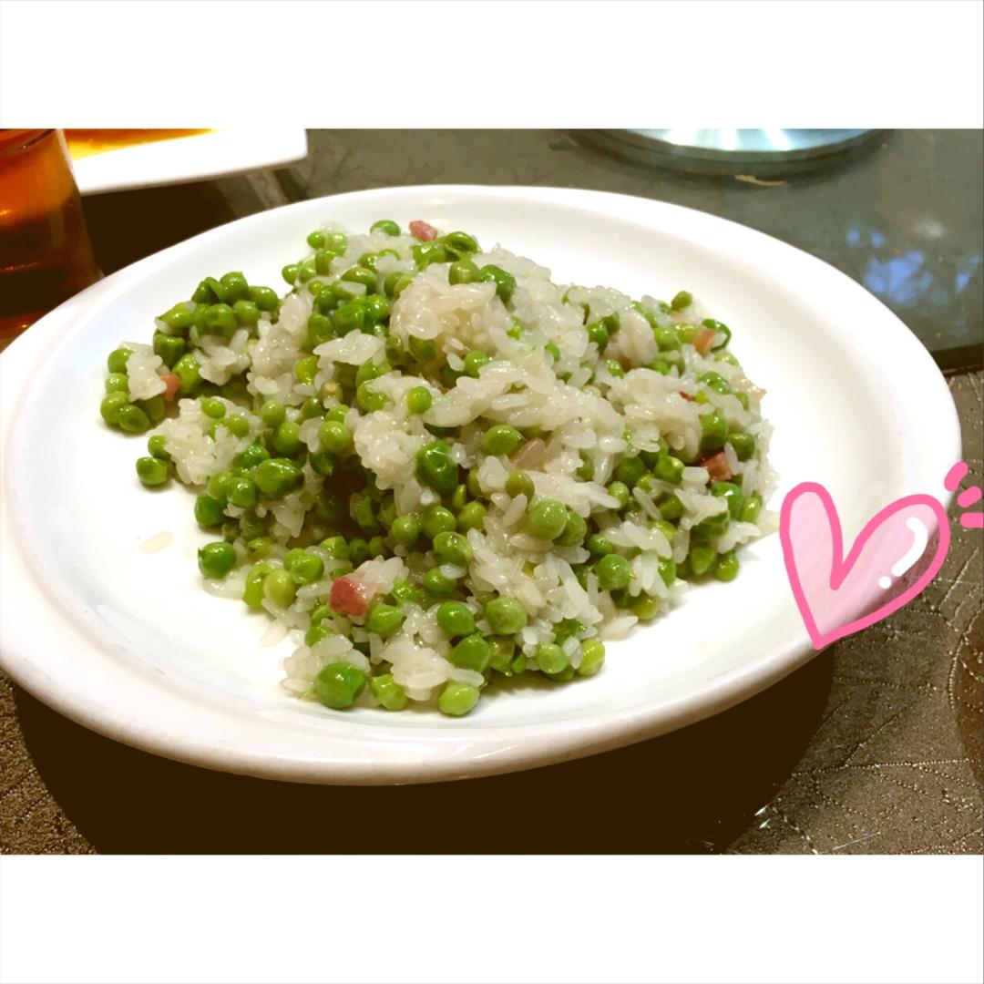 豌豆咸肉糯米饭