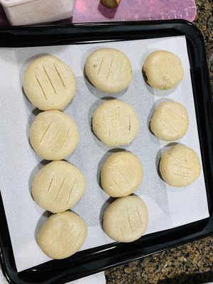 黄油版万能酥皮紫薯老婆饼(附酥皮的详细做法)的做法 步骤13