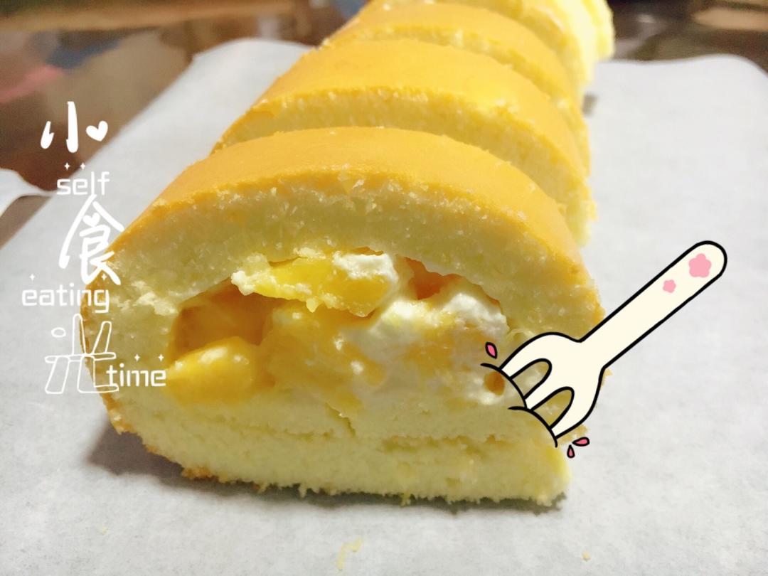 肥而不腻的超厚瑞士卷