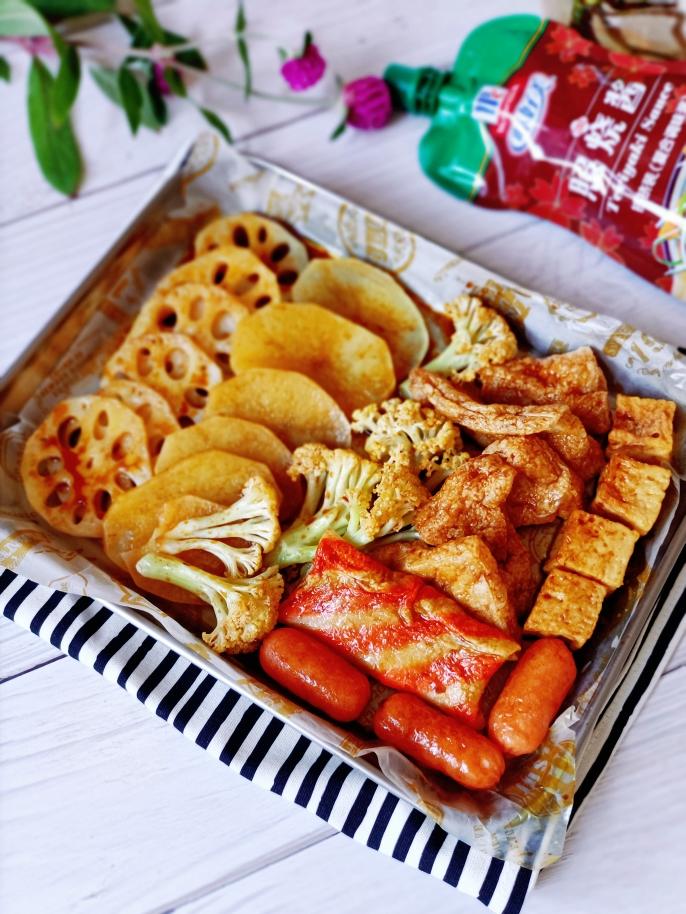 家庭版烤素菜的做法