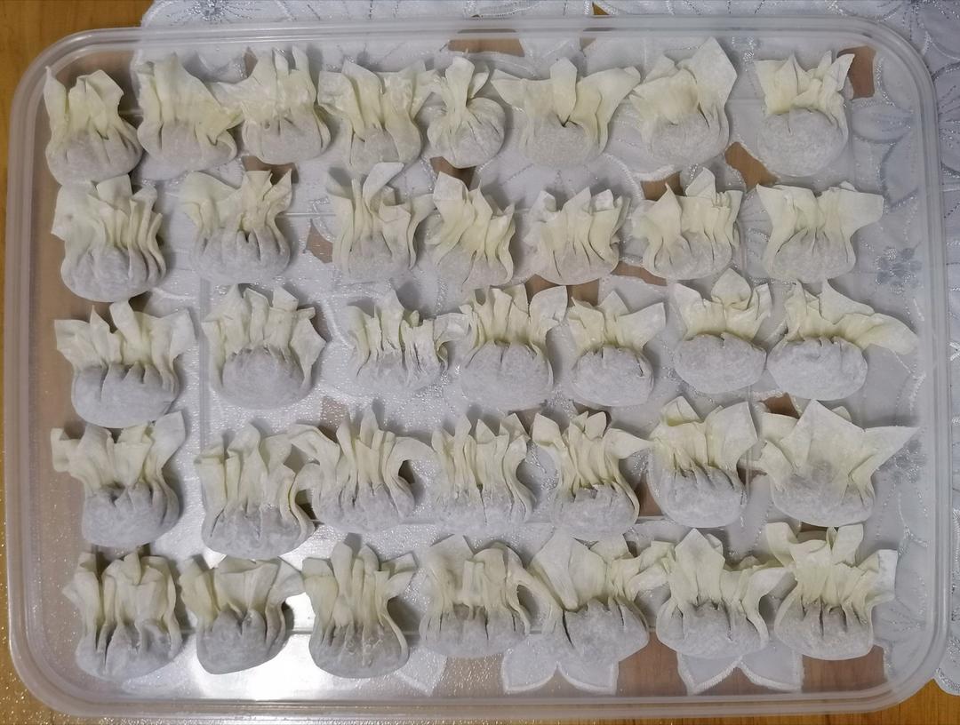 皮薄馅大小馄饨