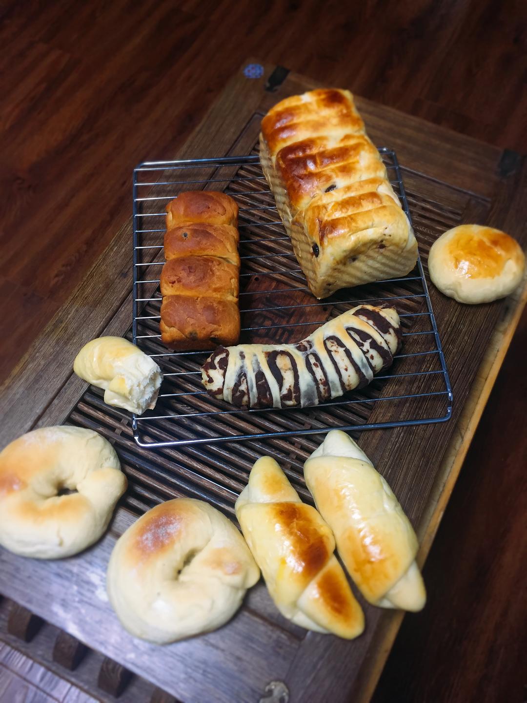 纯奶手撕吐司的做法 步骤1