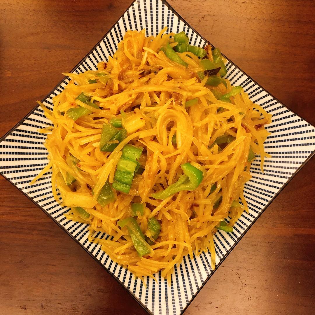 青椒土豆丝