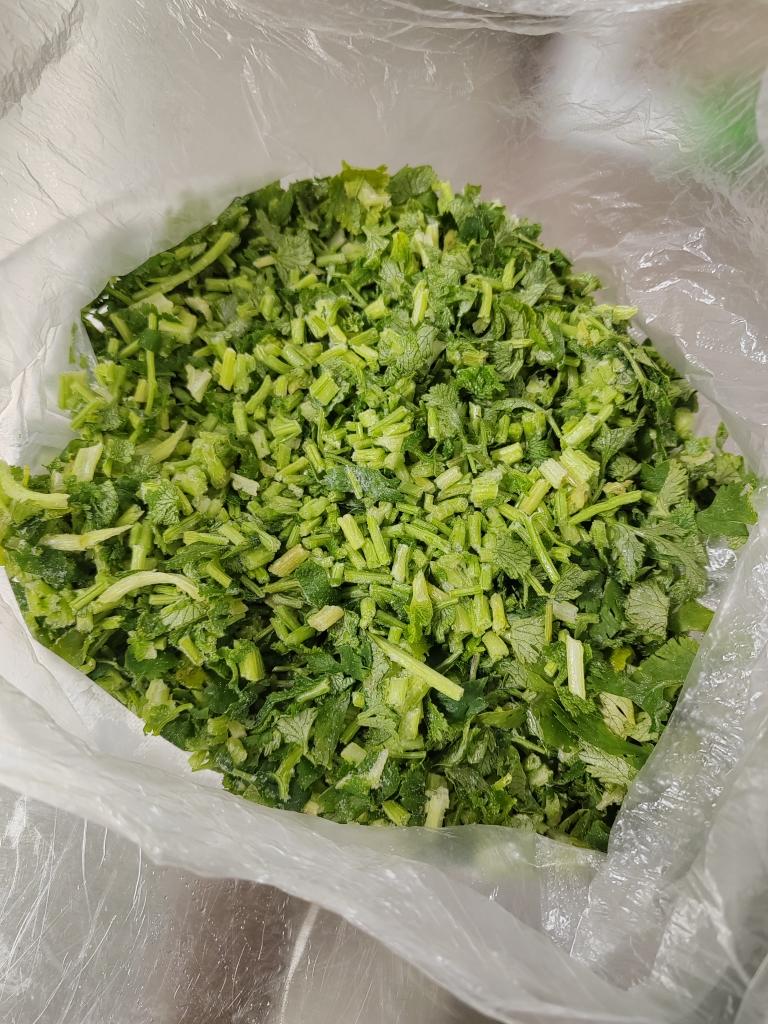 香菜冷冻保存方法