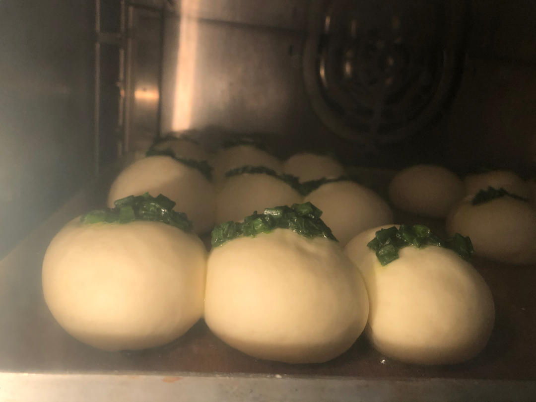 松软可爱，香葱泡泡包