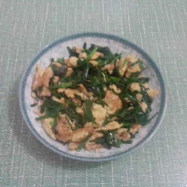 韭菜炒鸡蛋