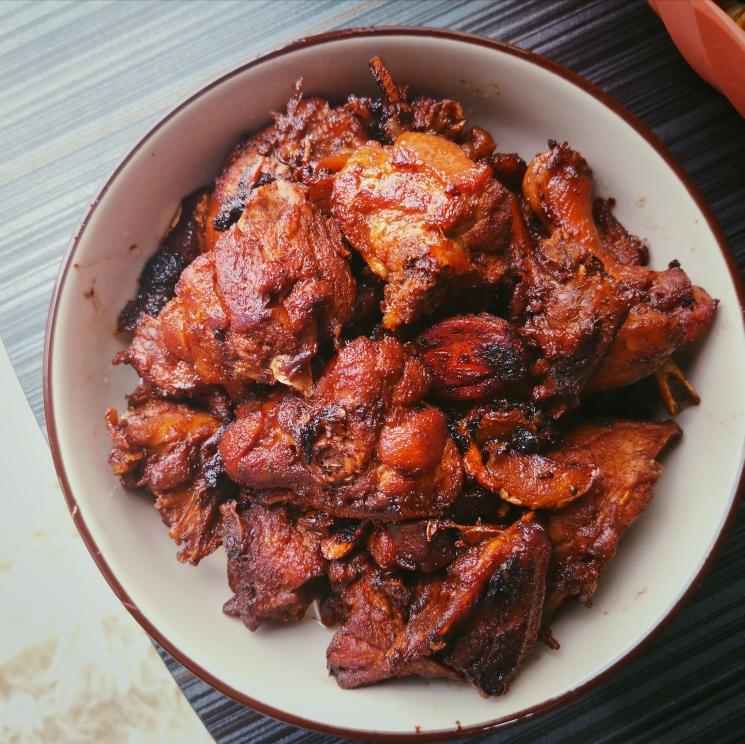 爆好吃的干烧鸭肉的做法