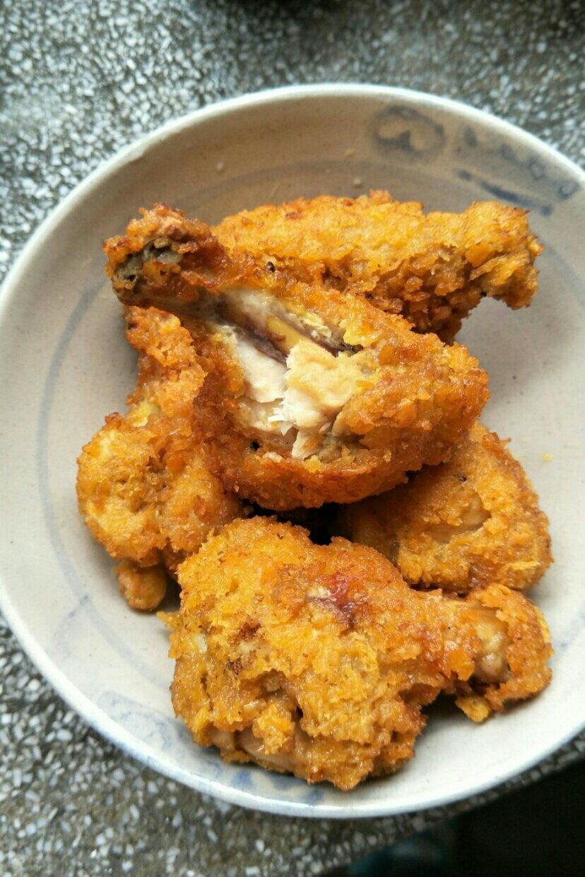 粥粥店了噶做的脆炸鸡腿 鸡翅