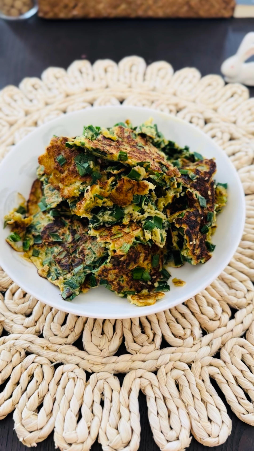 韭菜鸡蛋饼