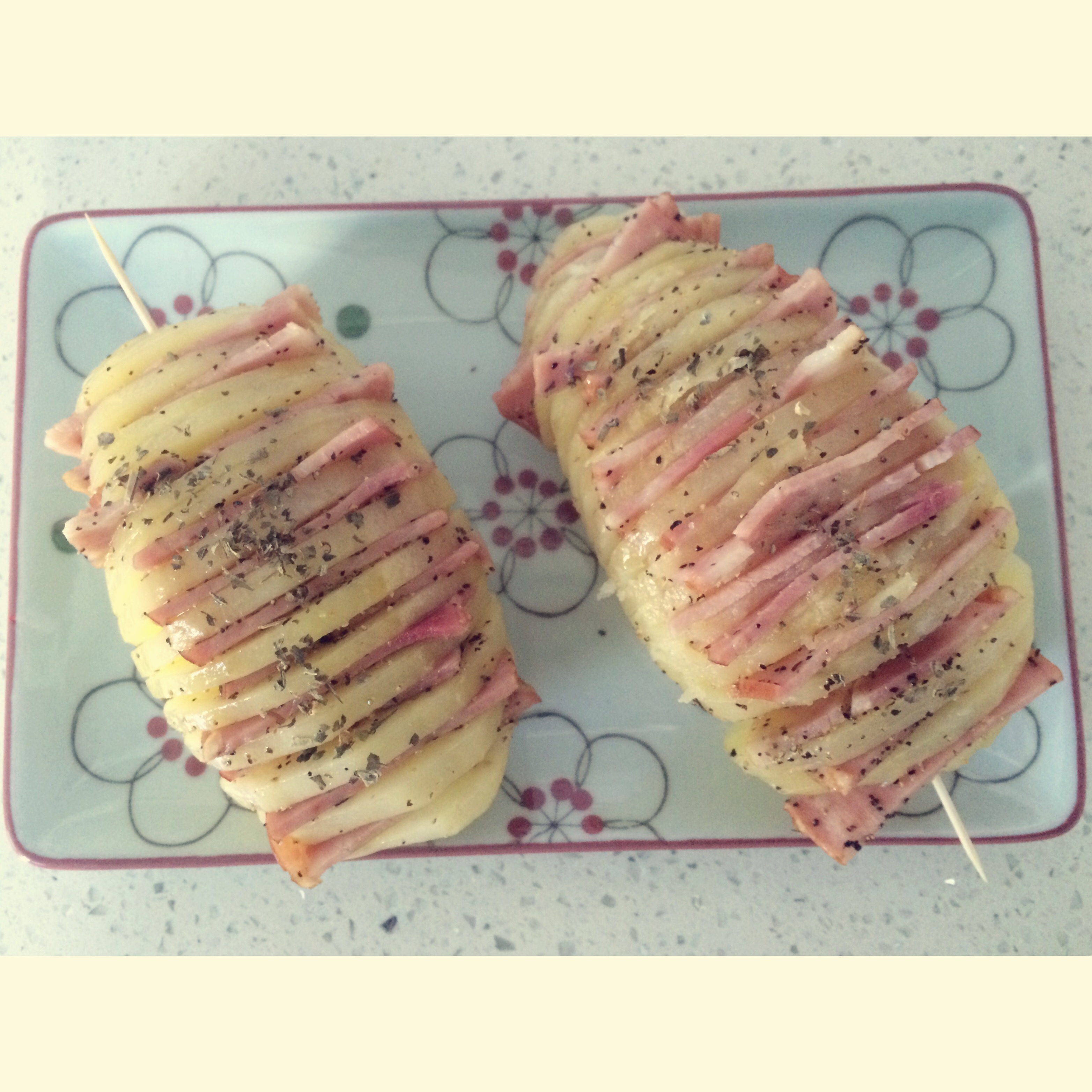 培根风琴烤土豆