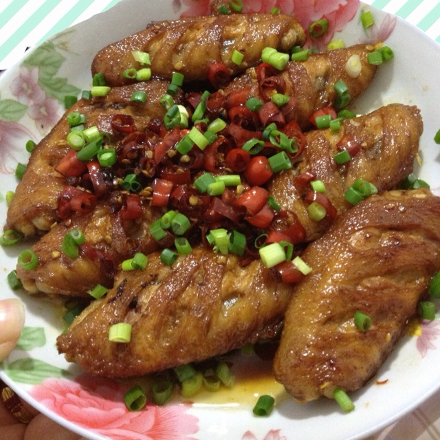 香辣炸鸡翅