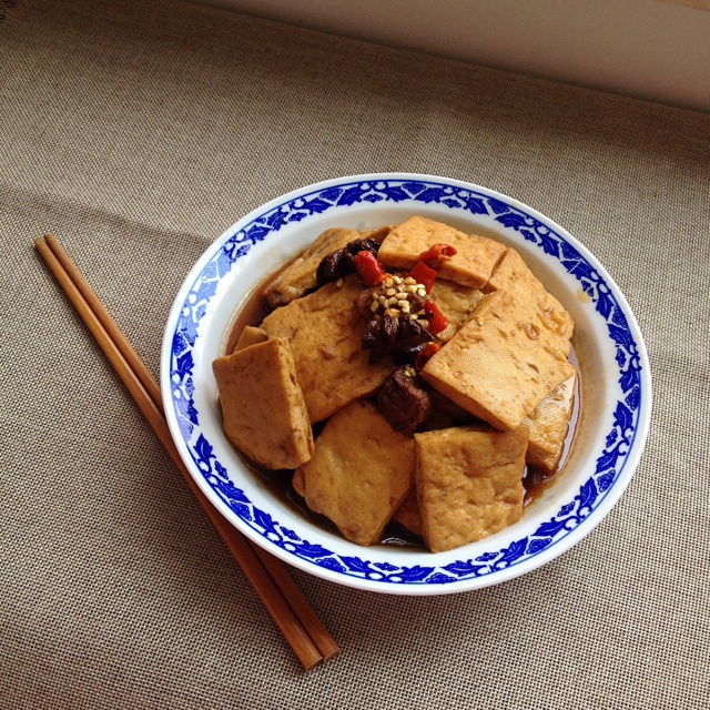 蜜汁豆干