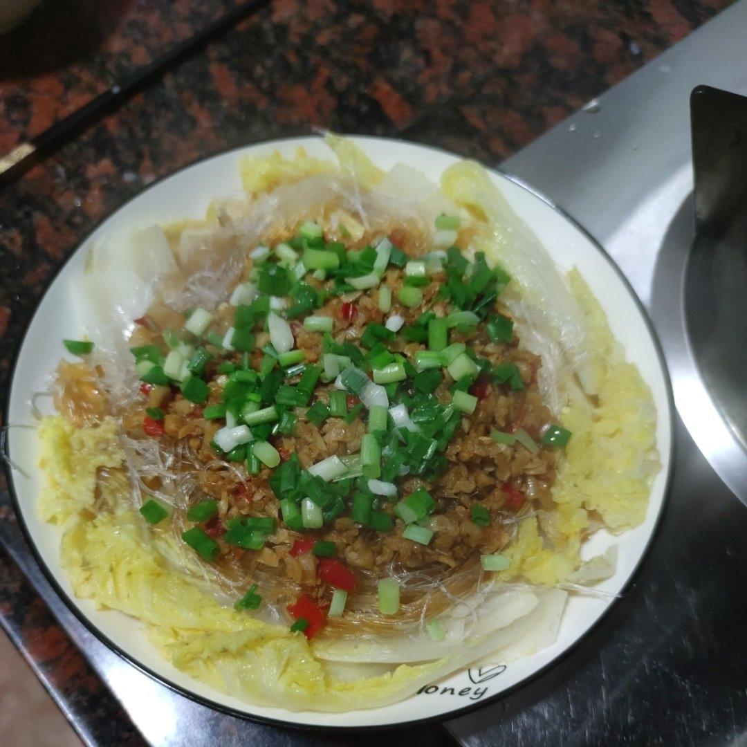 蒜蓉粉丝蒸娃娃菜
