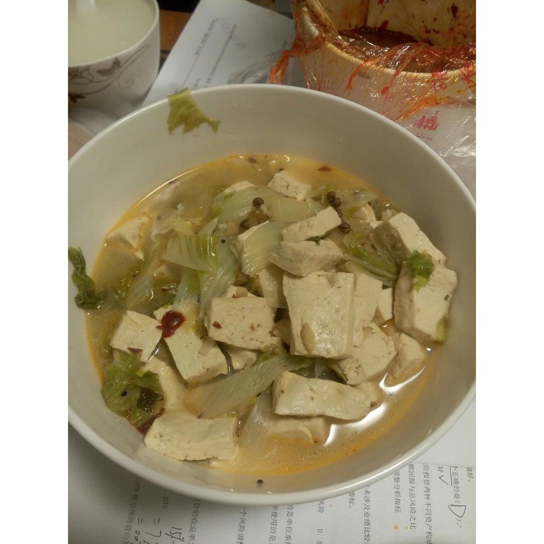 豆腐白菜