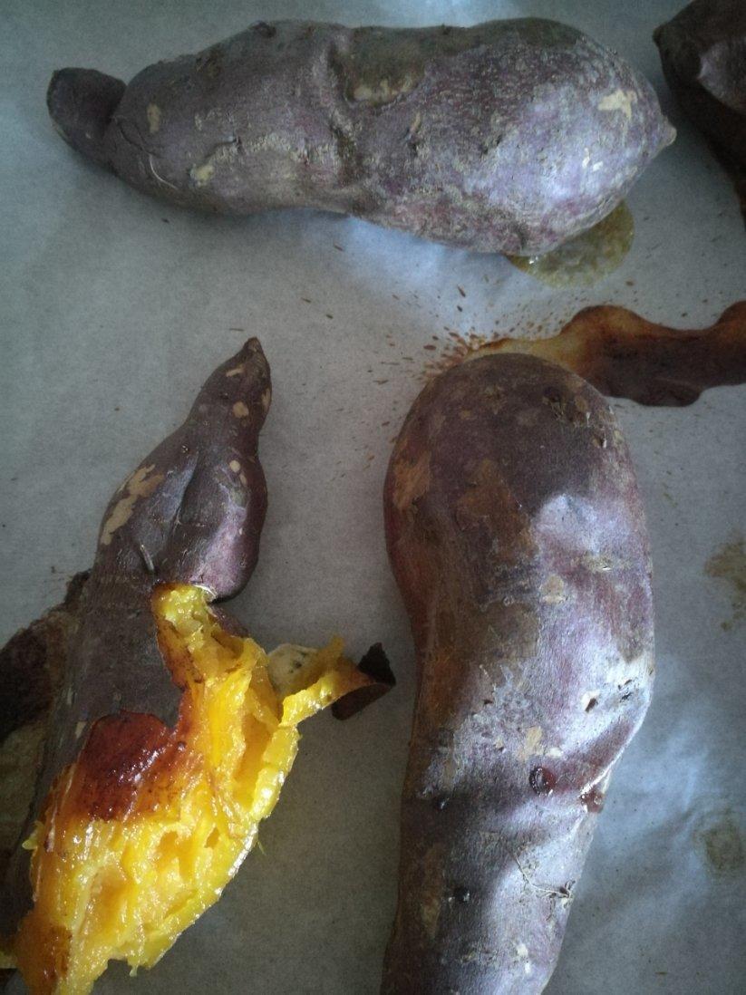 烤箱烤红薯