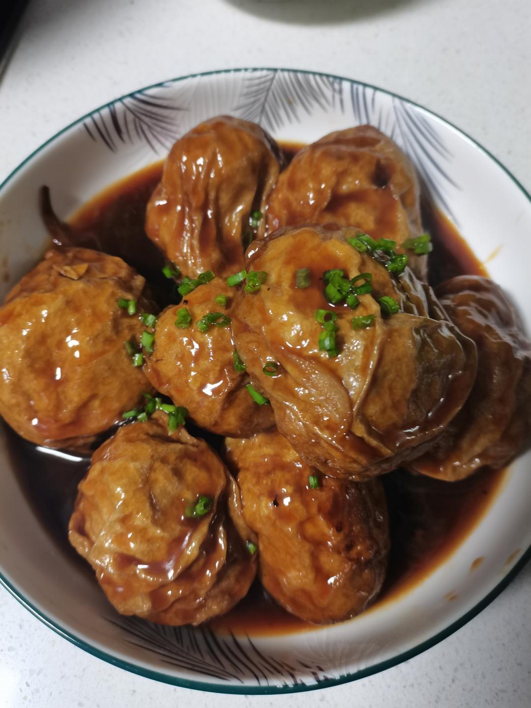 【上海本帮菜】油面筋塞肉（汤汁超下饭）
