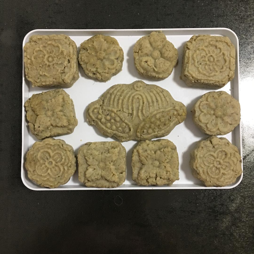 桂花（玫瑰）绿豆糕