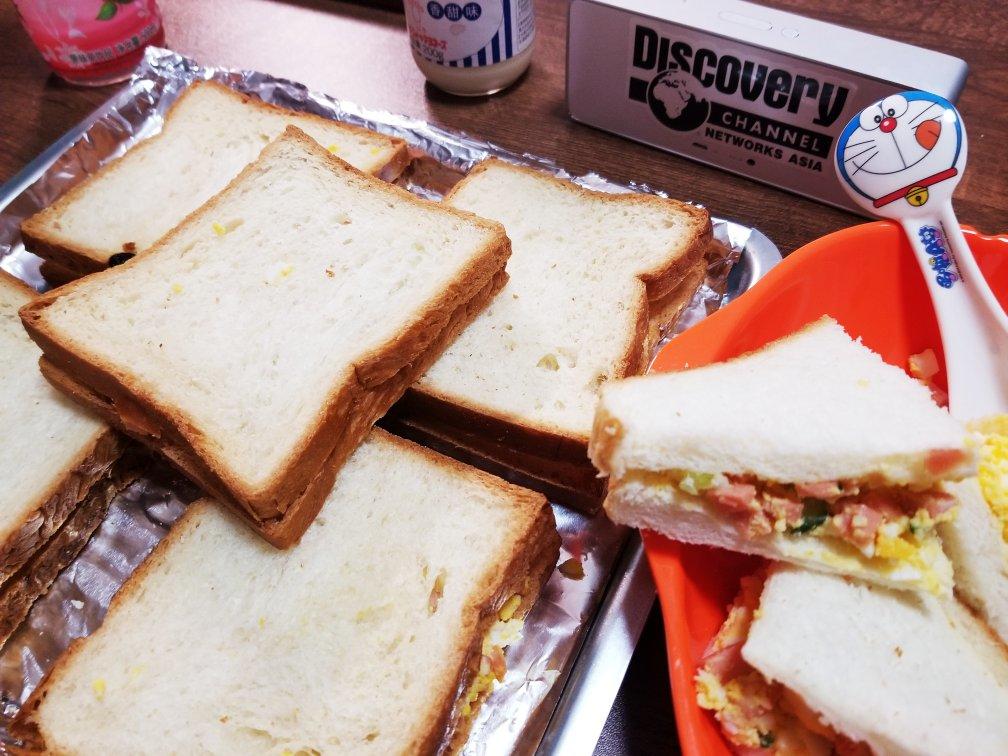 快手美味鸡蛋三明治