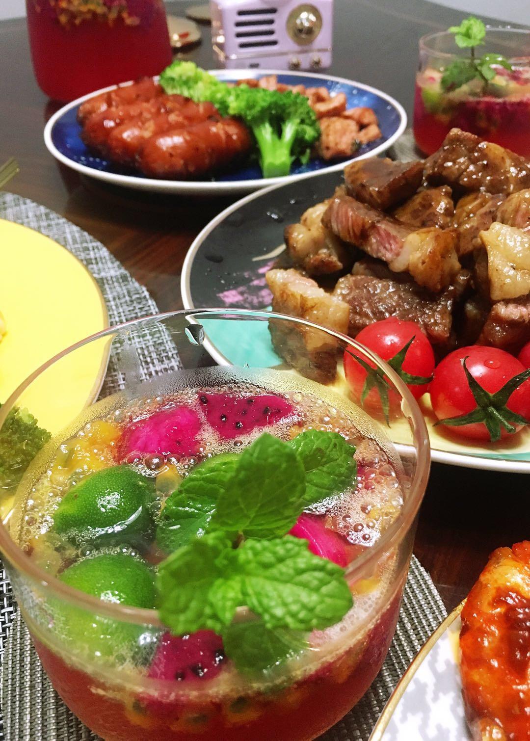 夏季饮品——五彩缤纷水果茶