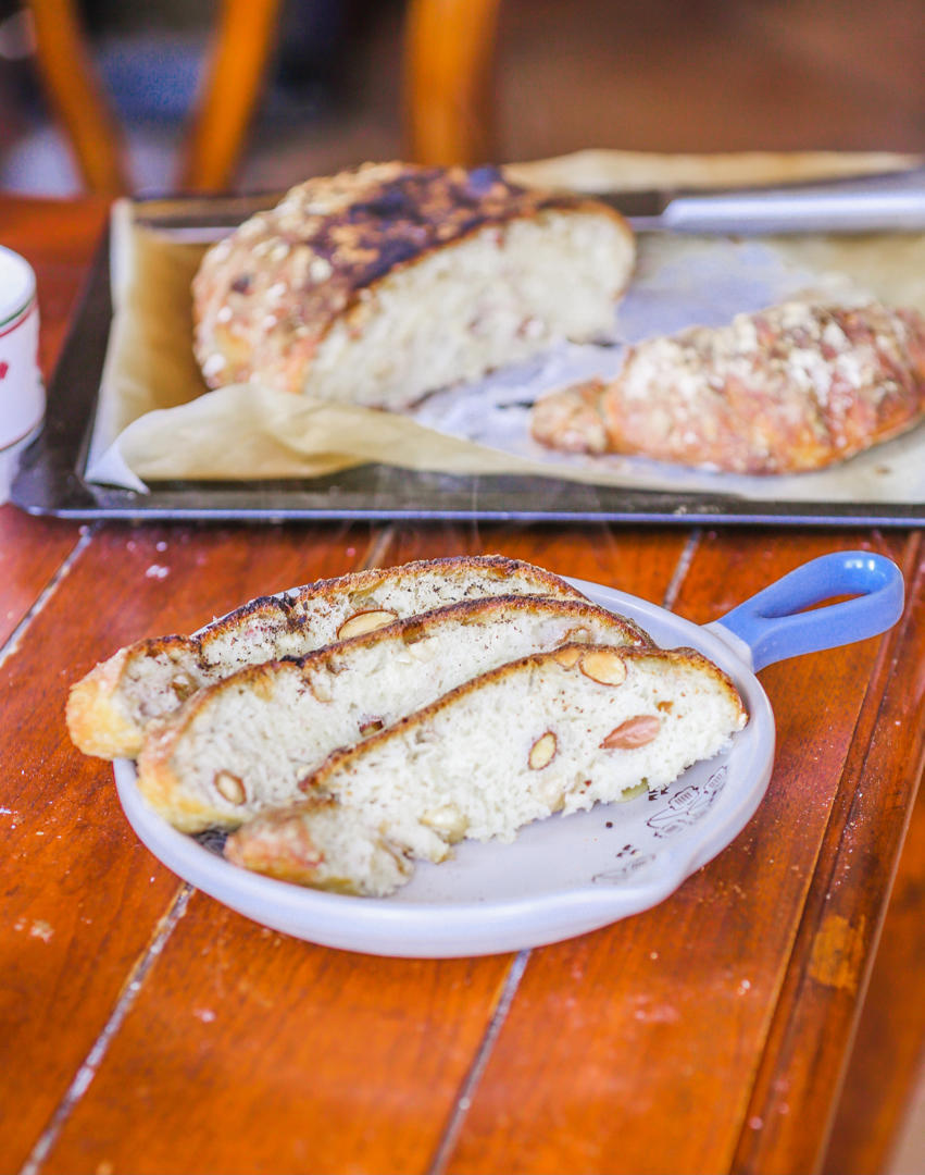 零失败、免揉面、好吃的核桃仁葡萄干欧包