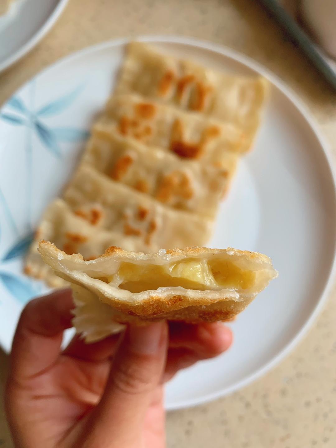 平底锅版香蕉派