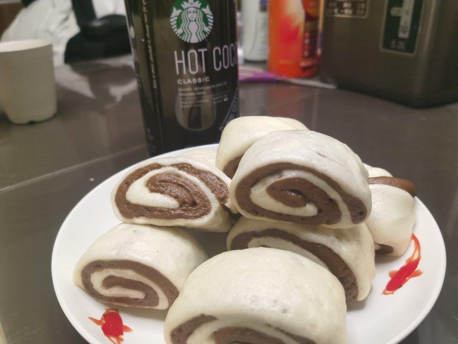 双色刀切馒头