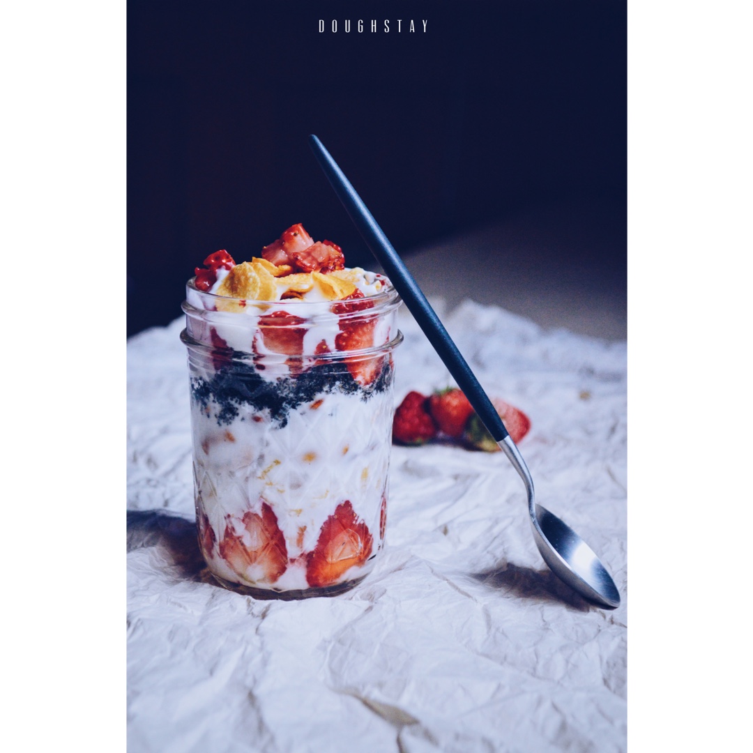 有些「杯壁」的酸奶们