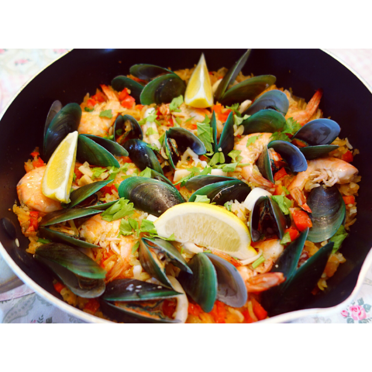 【曼食慢语】Seafood Paella 西班牙海鲜饭